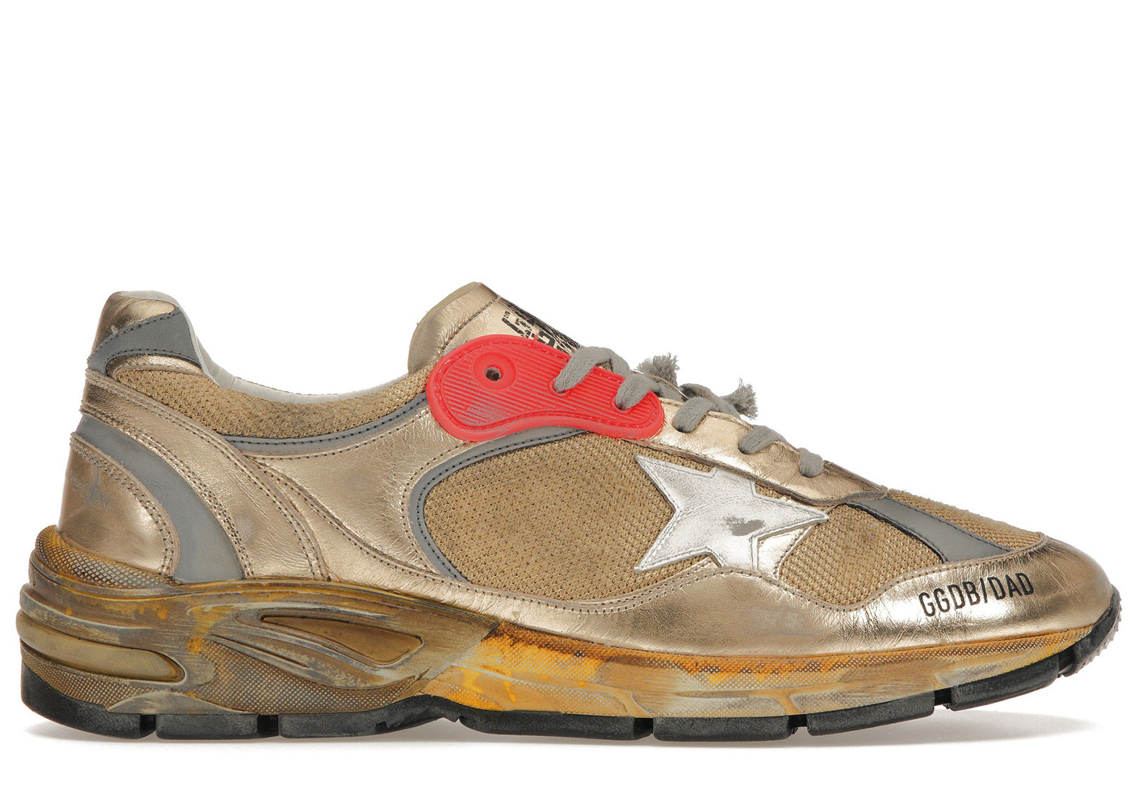 Golden Goose Dad-Star White Red Silver Grey | StockX