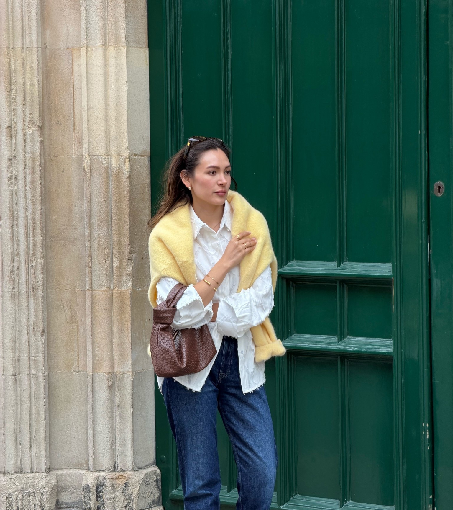 Spring outfit, yellow jumper 

#LTKgiftguide #LTKspring #LTKuk
