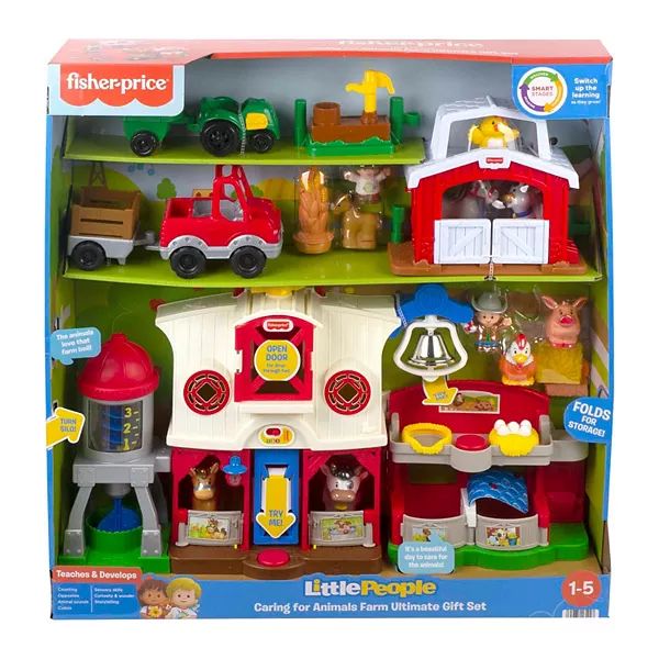 Fisher-Price Little People Ultimate Caring for Animals Farm Gift Set | Kohl's