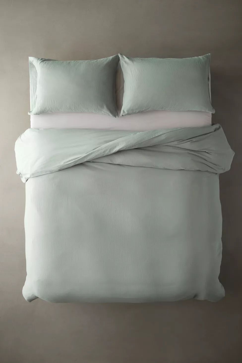 Cozy Crinkle Duvet Set | Urban Outfitters (US and RoW)