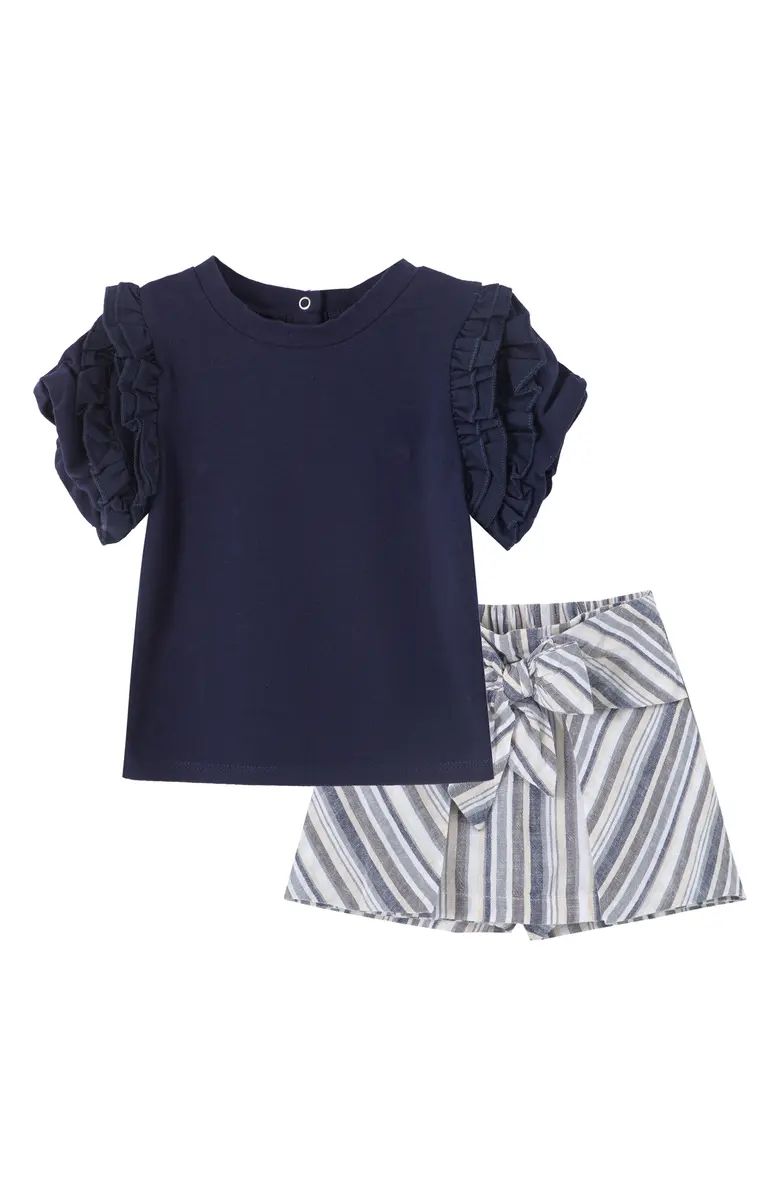 Habitual Girl Ruffle Top & Skort Set (Baby) | Nordstrom | Nordstrom