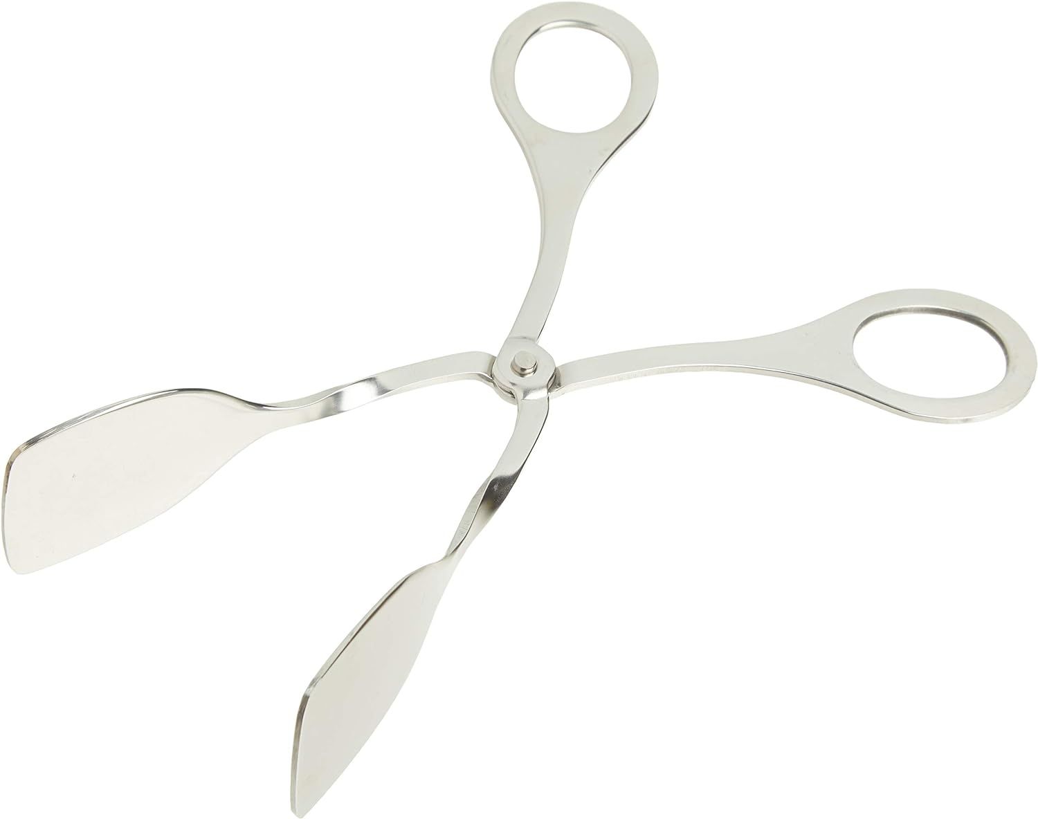 Norpro, Silver Stainless Steel Serving Tongs, 7.5 INCH | Amazon (US)