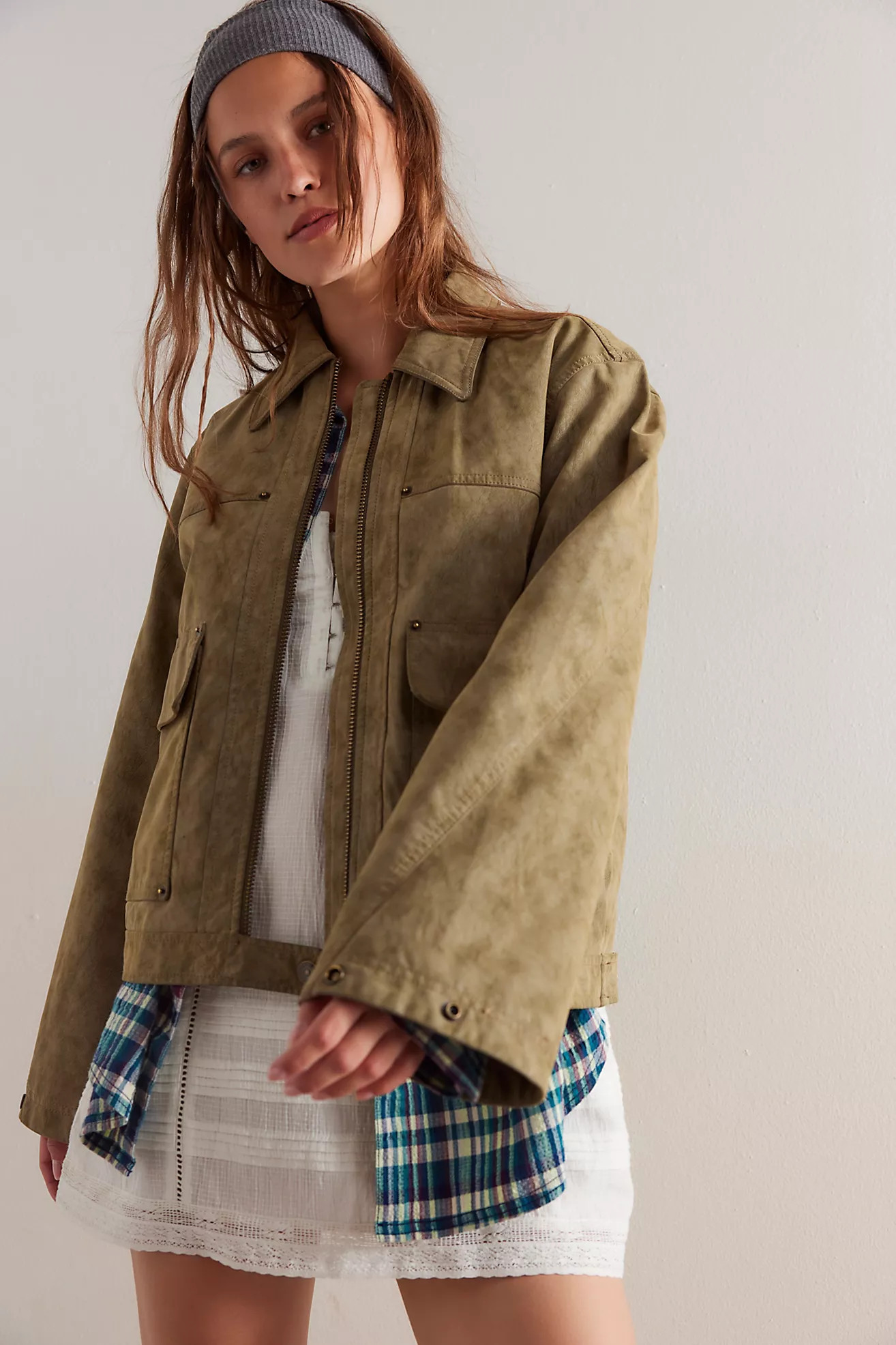 We The Free Blair Vegan Suede Jacket | Free People (Global - UK&FR Excluded)