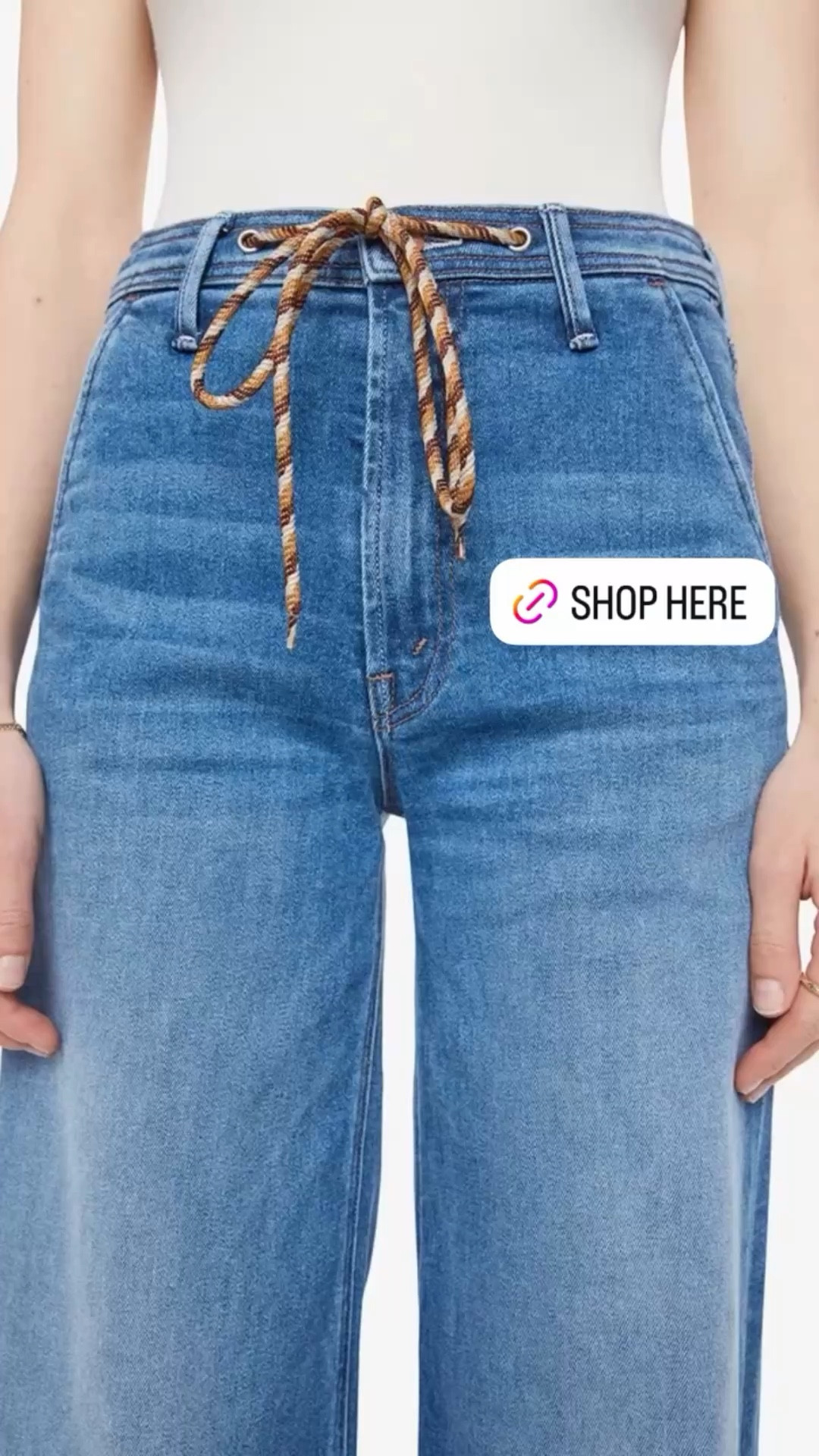 Lots of drawstring jeans for Spring. I love them. Coastal cool. 
This pair is my favorite.
Have them, love them. My followers have bought these weekly.

#LTKootd #LTKOver40 #LTKgrwm