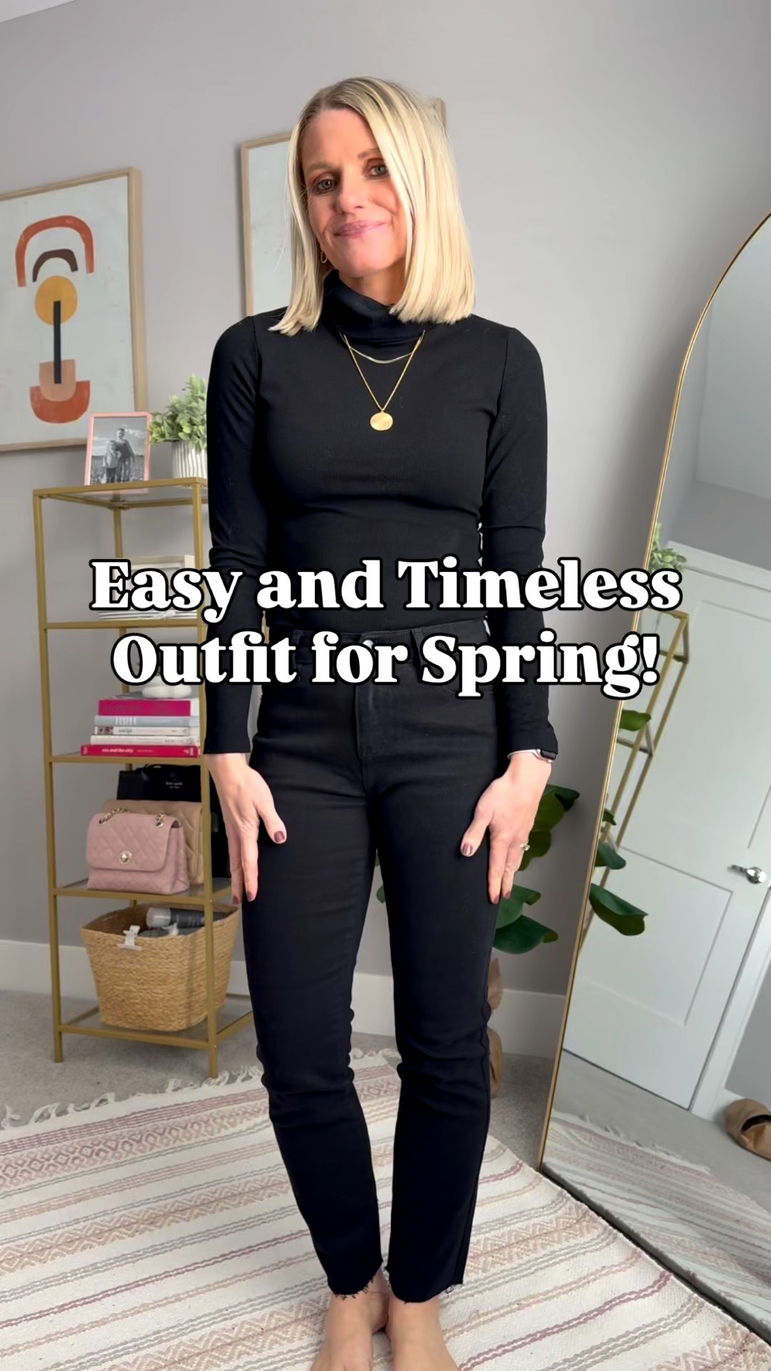 I love this easy and timeless outfit combination with an all black base, loafers and a tretch coat! 
Turtleneck- small
Jeans- 25
Coat- smalll

#LTKPetite #LTKOver40 #LTKSeasonal