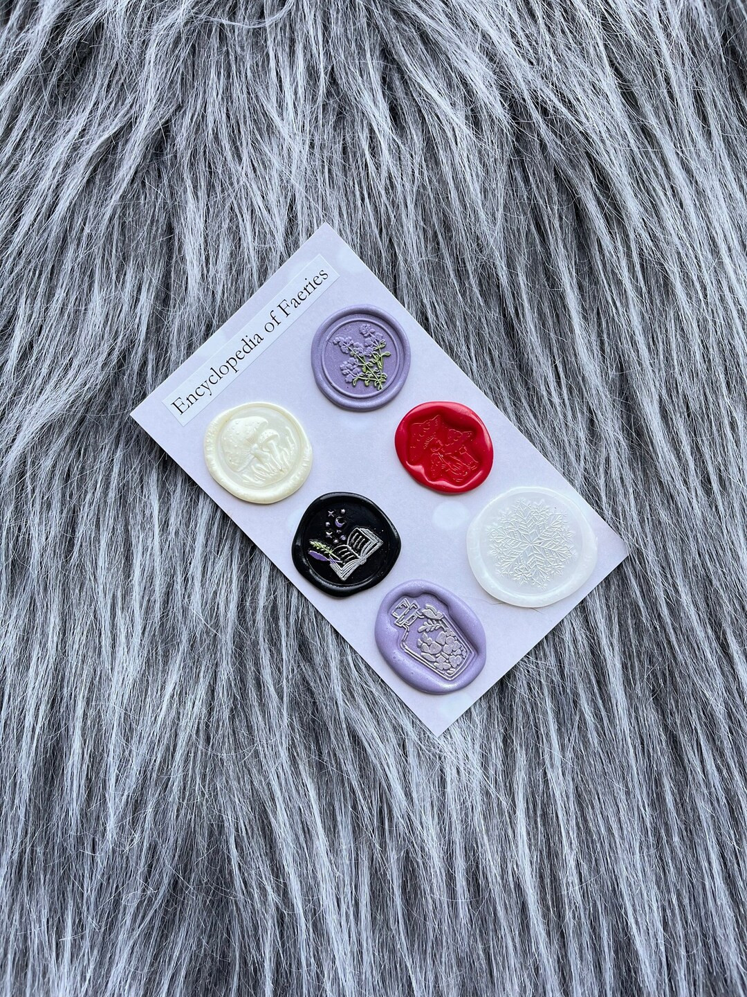 Emily Wildes Encyclopedia of Faeries Inspired Fantasy Mushroom Self-adhesive Wax Seal Stamp Stick... | Etsy (US)