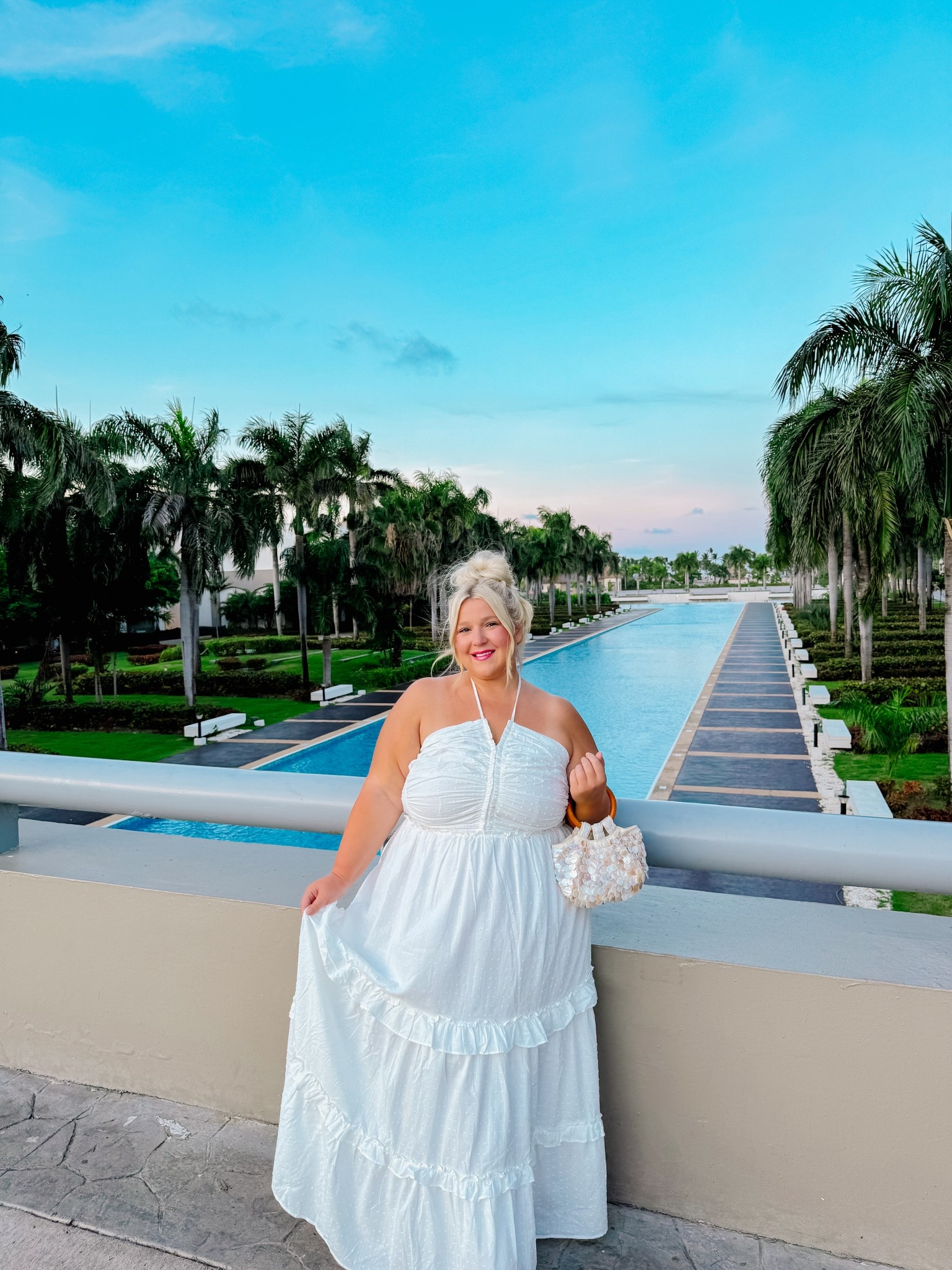 Plus size flowy dress! Wearing size 22 ✨ 

#LTKMidsize #LTKPlusSize #LTKTravel