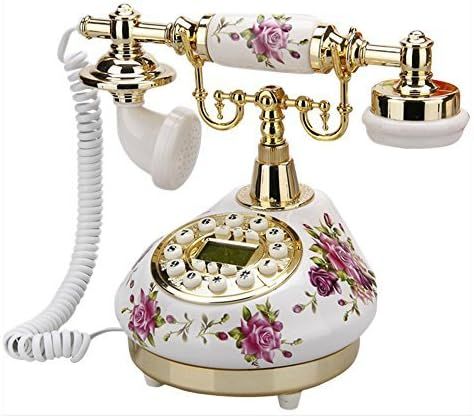 TelPal Retro Vintage Antique Telephone Old Fashioned with Push Button dial for Home Decor | Amazon (US)