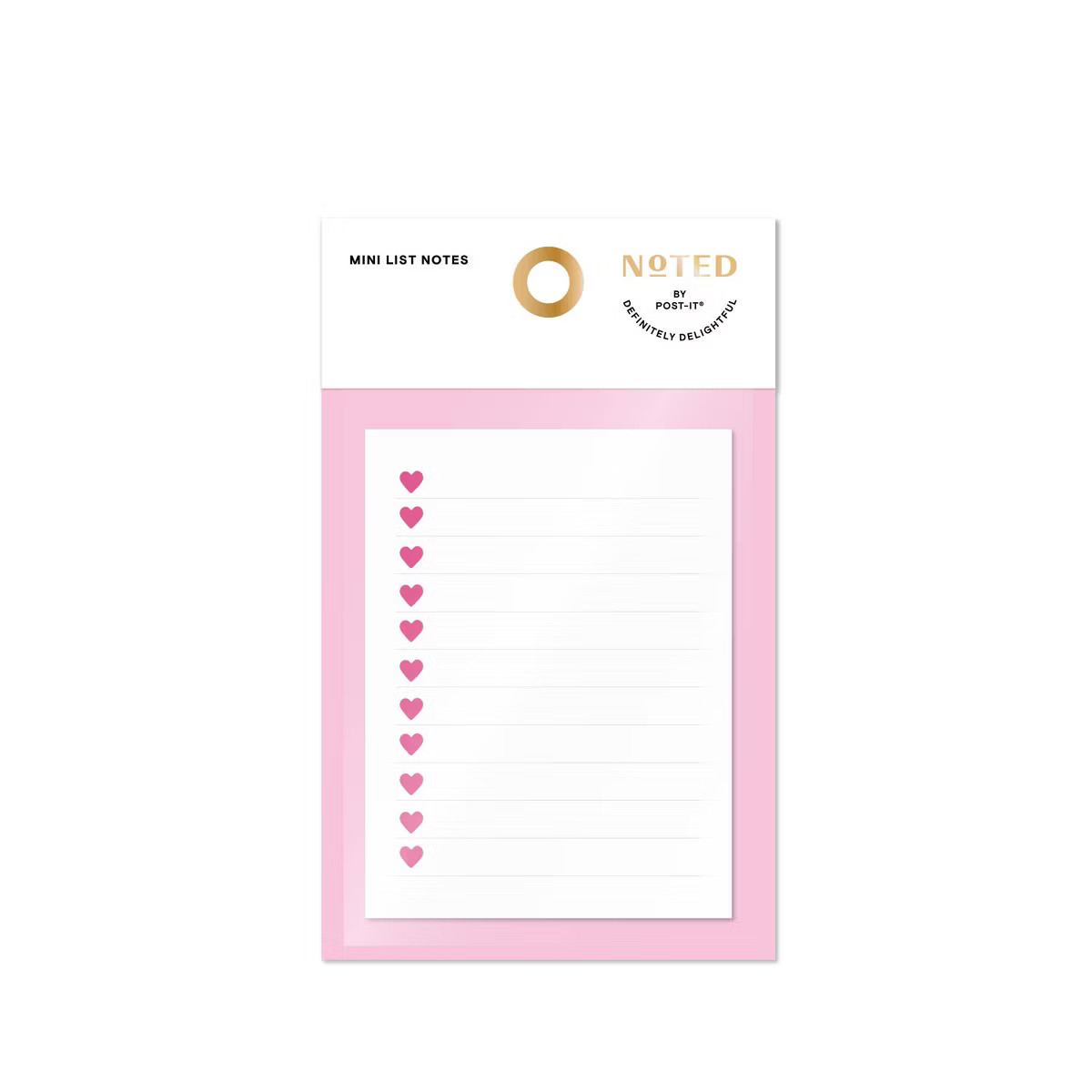 Noted by Post-it Valentine's List Notes | Target
