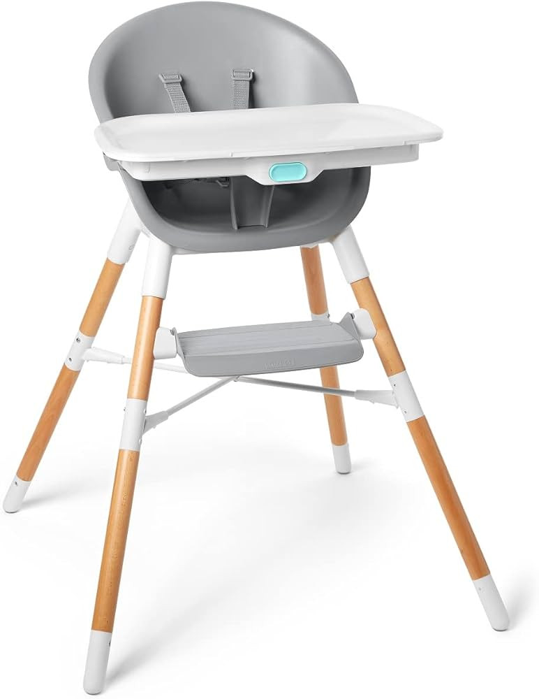Skip Hop Baby High Chair, Eon 4-in-1, Grey/White | Amazon (US)