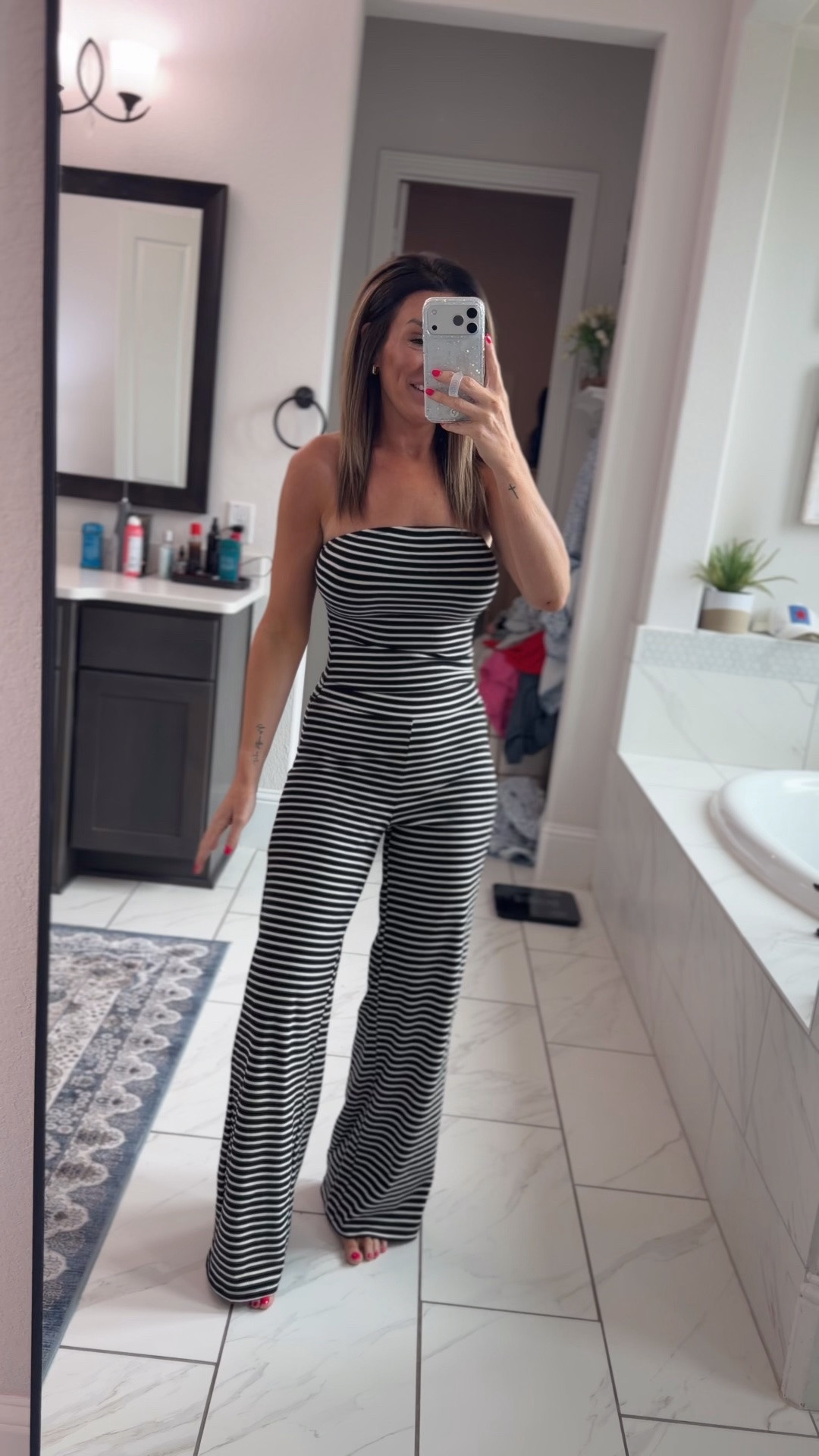 Wearing an XS in this Amazon set, I’m 5”6 for reference!

#LTKgrwm #LTKootd #LTKdayinmylife