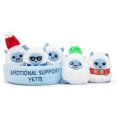 Emotional Support Yetis By Relatable, Cuddly Stuffed Animals, Plushies, And Cute Stuff, Great Gift Ideas For Loved Ones Of All Ages, Includes 5 Plushi | Wayfair North America