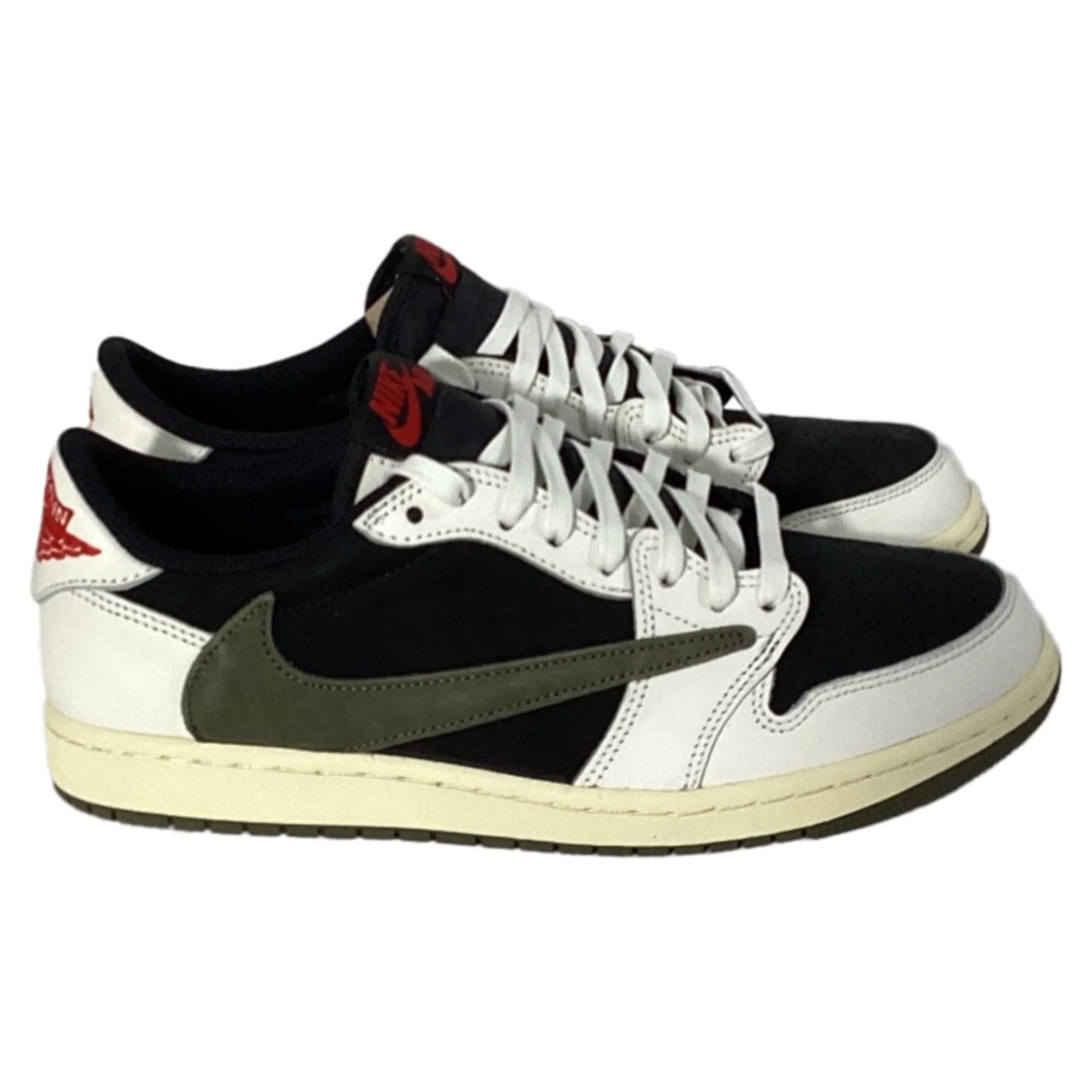 Nike Air Jordan 1 Retro Low x Travis Scott Sneakers in Multicolor Leather | Shop Simon