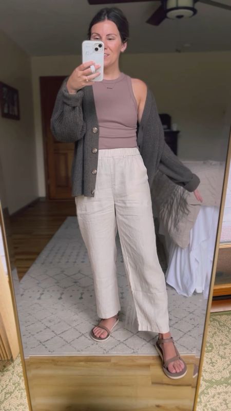 Wearing a medium in my tank (small fits too), small in my cardigan and xs in my pants! All so good. My shoes are a true size 6 (I’m between 6-6.5 and sized down to 6 bc of no half sizes)


#LTKStyleTip #LTKFindsUnder100 #LTKFindsUnder50