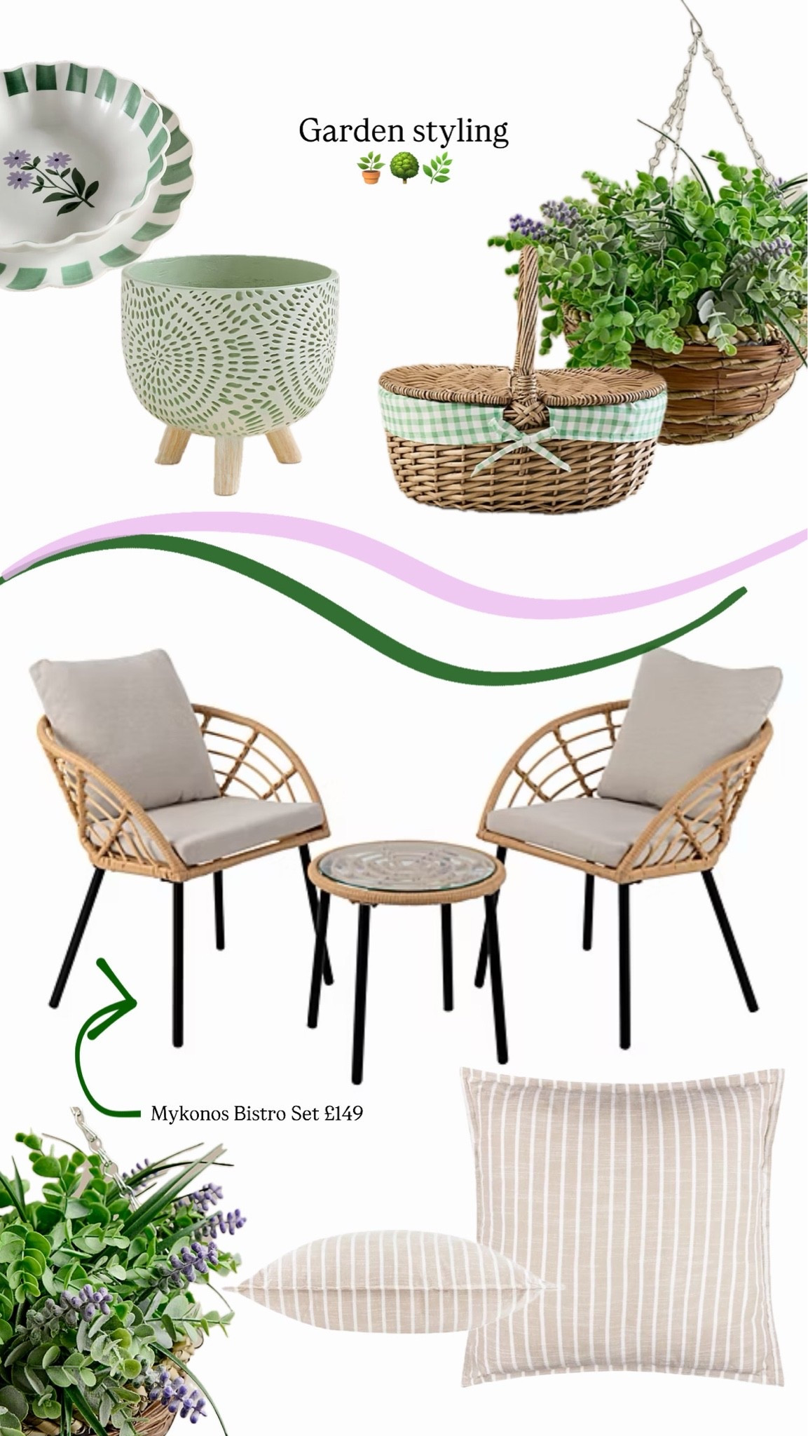 Style your Mykonos bistro set!

#LTKuk #LTKspring #LTKsummer