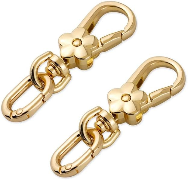 2Pcs Handbag Clasps Multi-Purpose Handle Clips Keychain Swivel Lobster Metal Clasps Snap Hooks fo... | Amazon (US)
