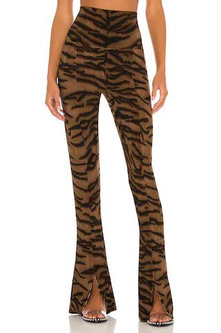 Norma Kamali Spat Legging in Brown Tiger from Revolve.com | Revolve Clothing (Global)