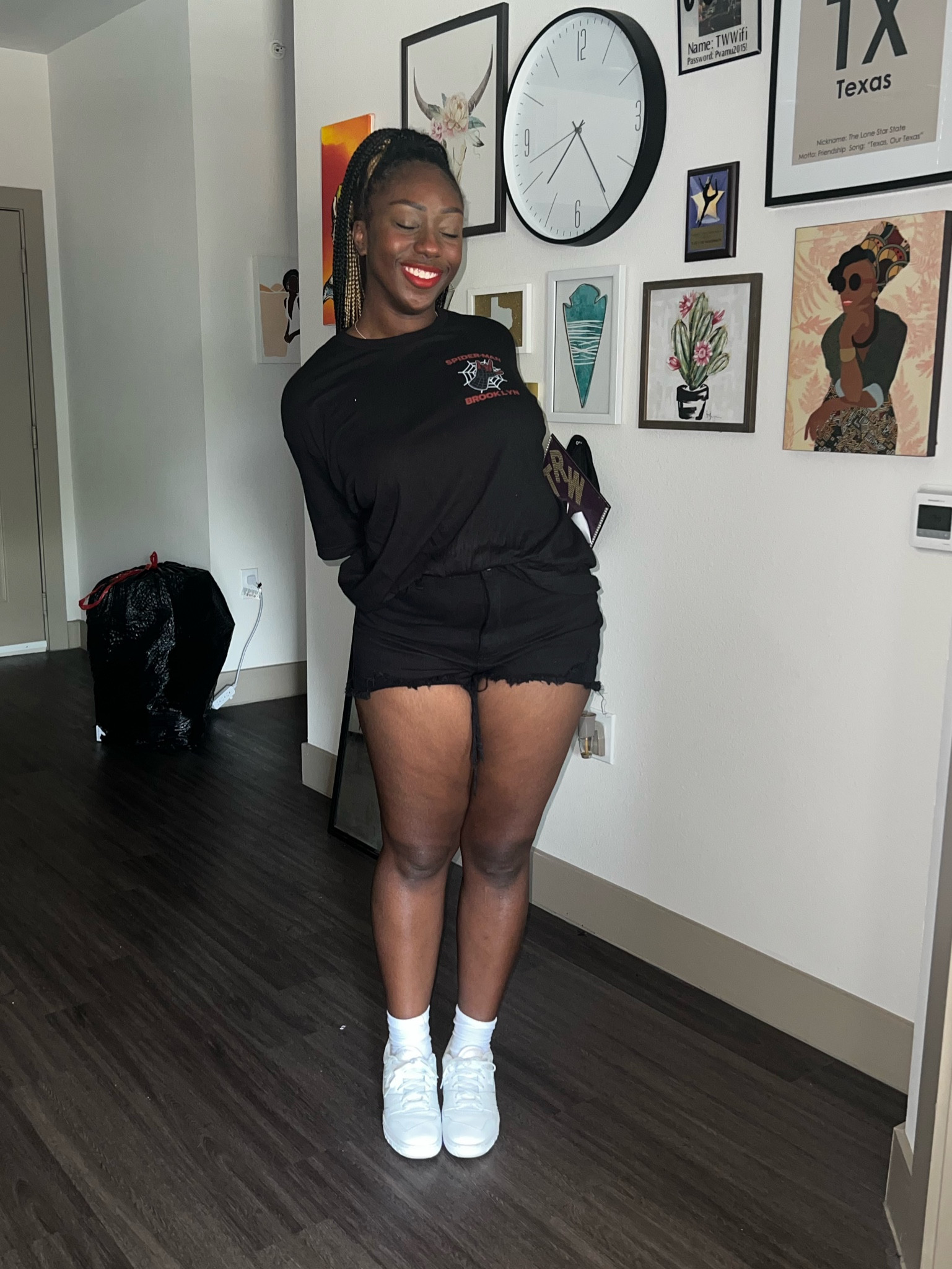 Size L in shorts, similar shirt is tagged 🥰🕸️

#LTKunder100 #LTKcurves #LTKbeauty