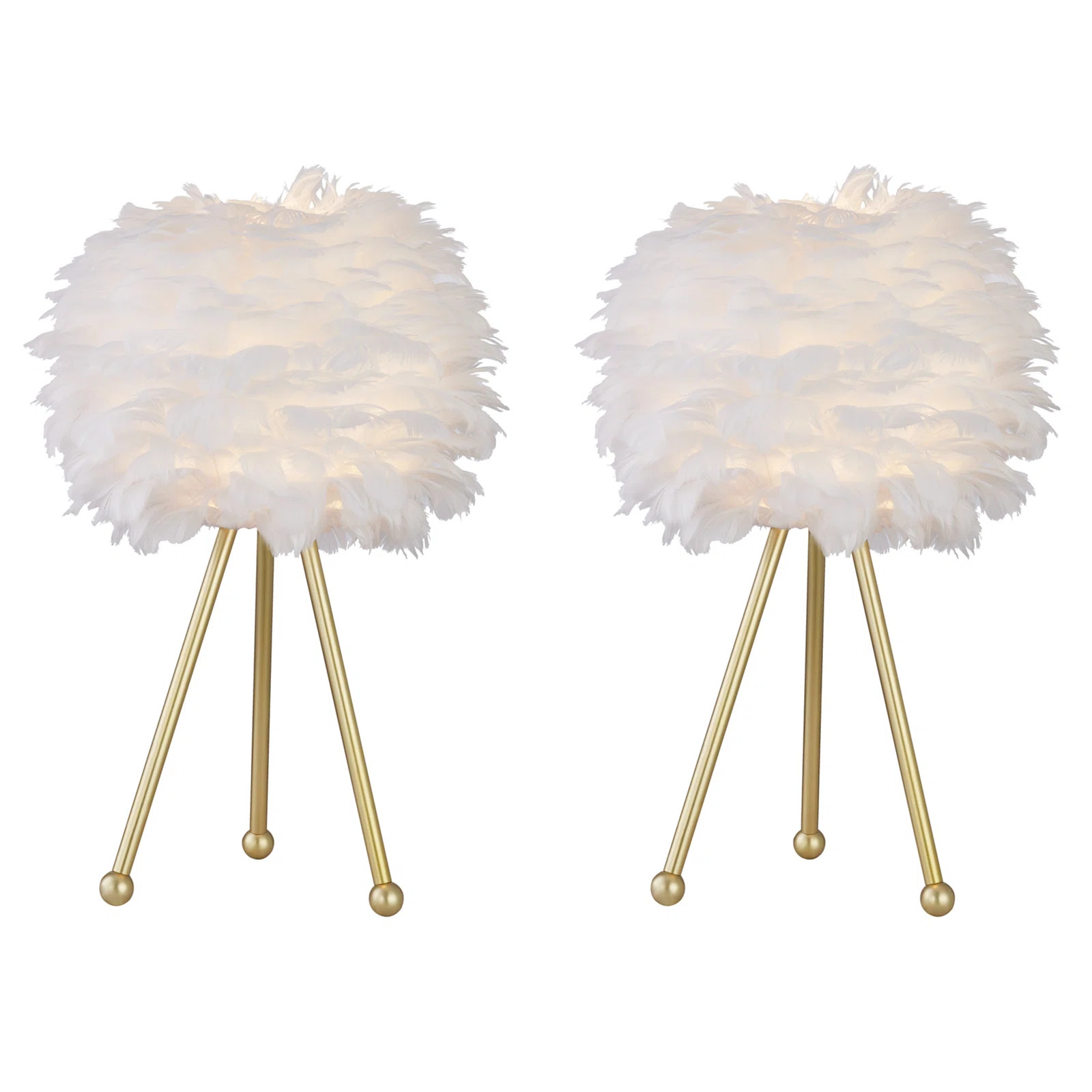 Marjorie Metal Tripod Lamp (Set of 2) | Wayfair North America