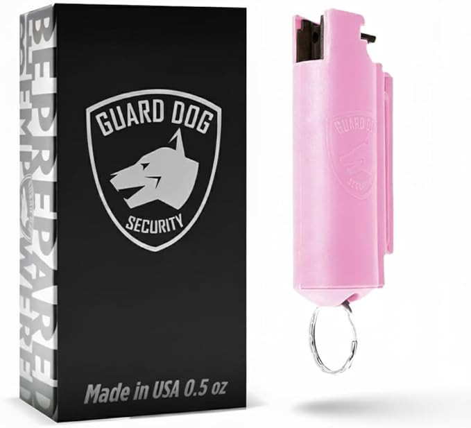 Guard Dog Security Quick Action Pepper Spray Self Defense Keychain, Maximum Strength 1.44 MC, OC ... | Amazon (US)