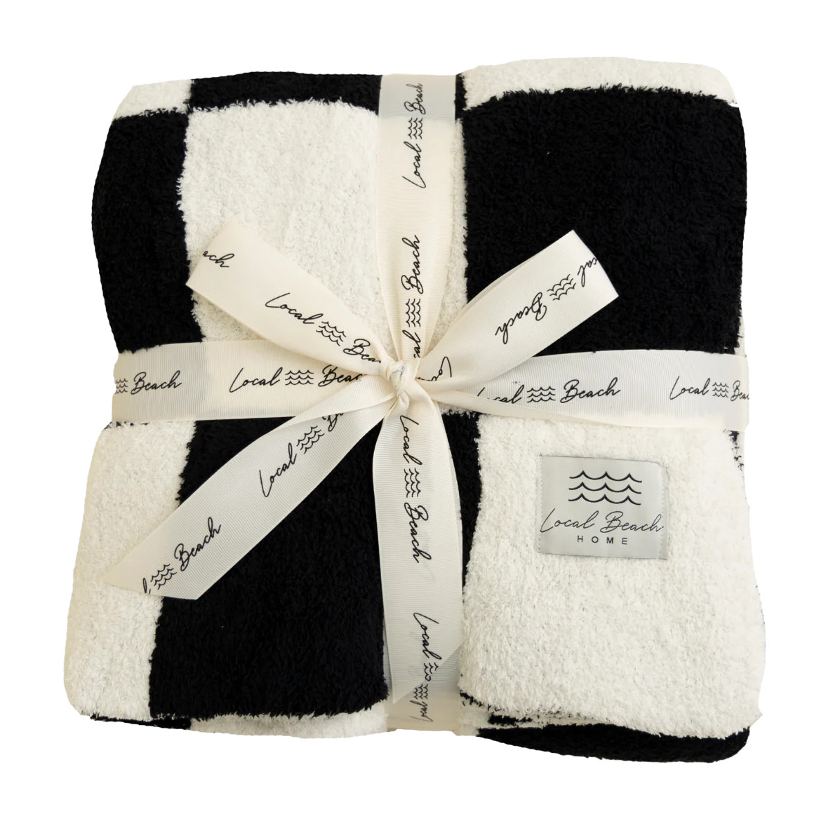 Checker Luxe Home Blanket | Local Beach
