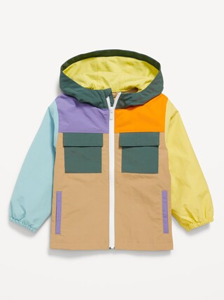 Water-Resistant Hooded Utility Jacket for Toddler Boys | Old Navy (US)