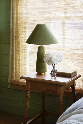 Lulu Linen Table Lamp | Anthropologie (US)