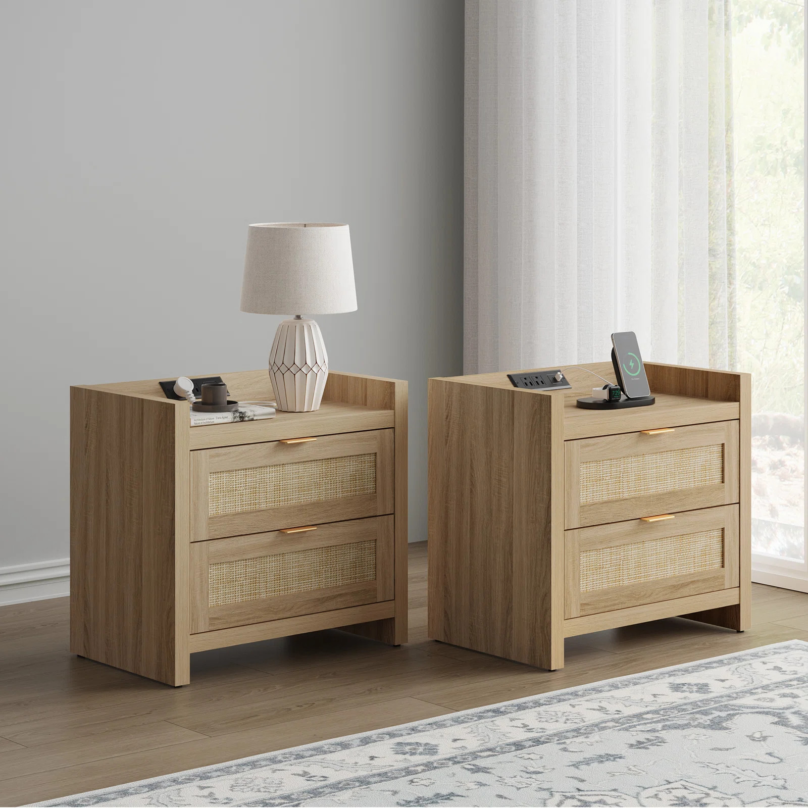 Millwood Pines Aneke Nightstand & Reviews | Wayfair | Wayfair North America