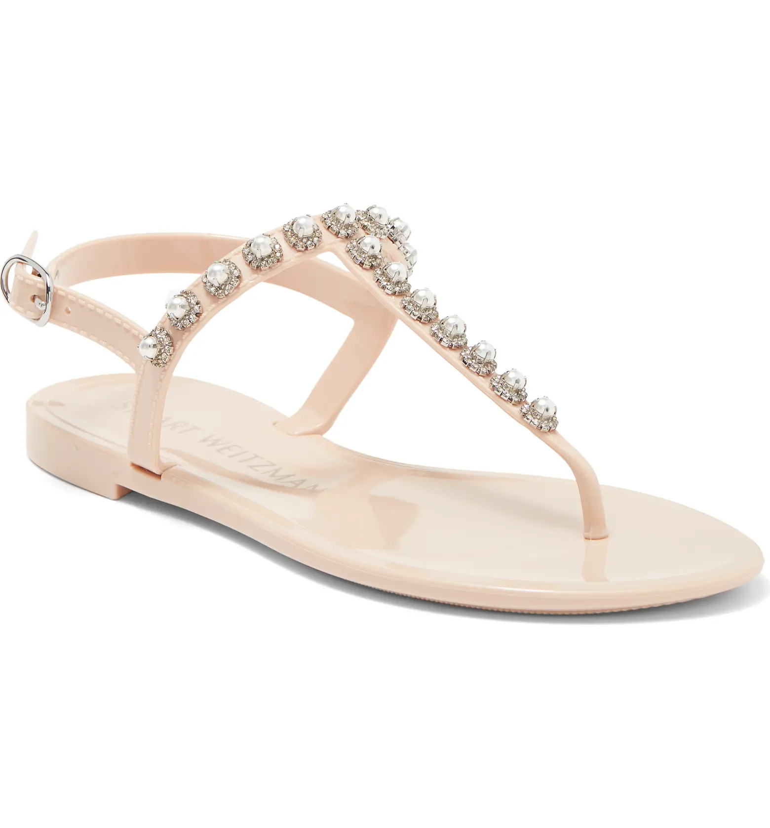 Crystal Embellished Jelly Sandal (Women) | Nordstrom Rack