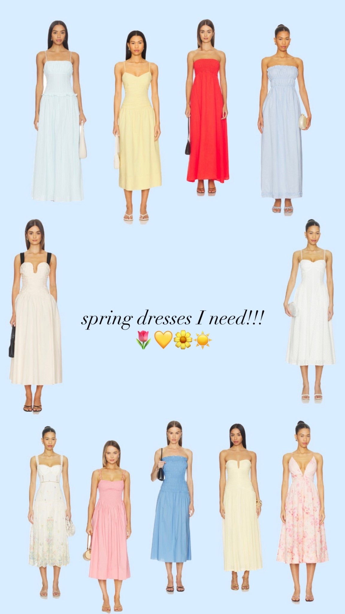 Spring dresses I’m eyeing!!!! 

#LTKspringtrends #LTKspring #LTKSeasonal