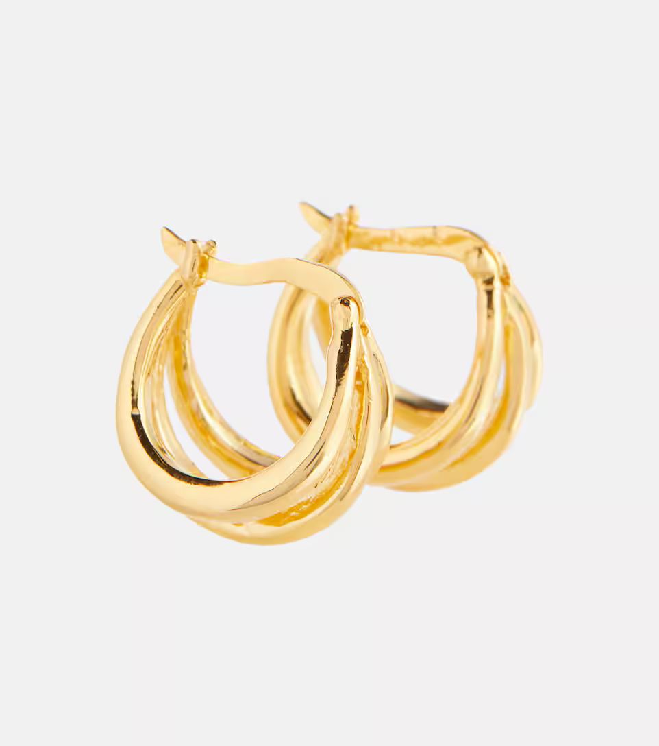 Triple Francois 18kt gold vermeil earrings | Mytheresa (US/CA)