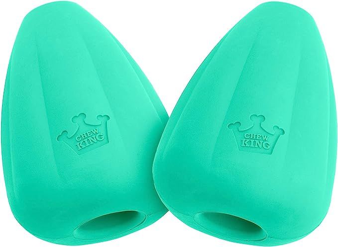 Chew King Premium Treat Dog Toy, XL, Extremely Durable Natural Rubber Toy, Pack of 2, All Breed S... | Amazon (US)