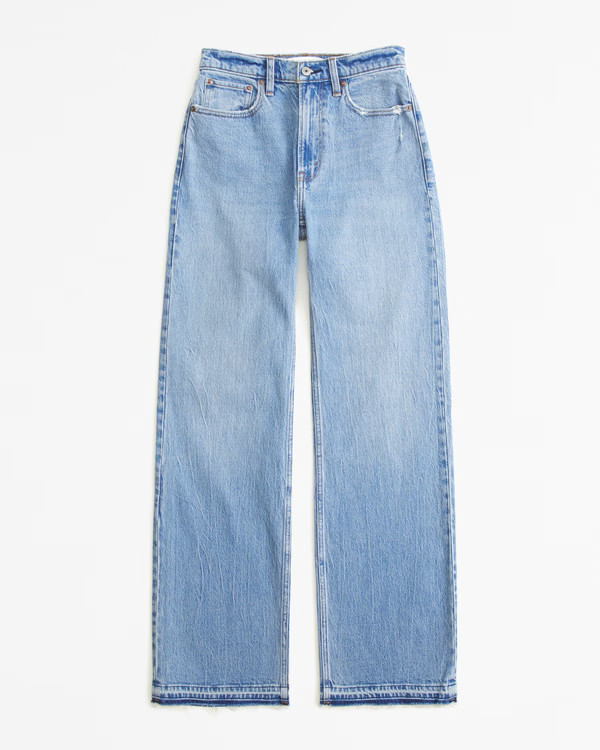 High Rise 90s Relaxed Jean | Abercrombie & Fitch (US)