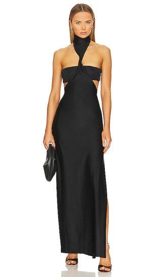 Aluna Dress in Black | Revolve Clothing (Global)