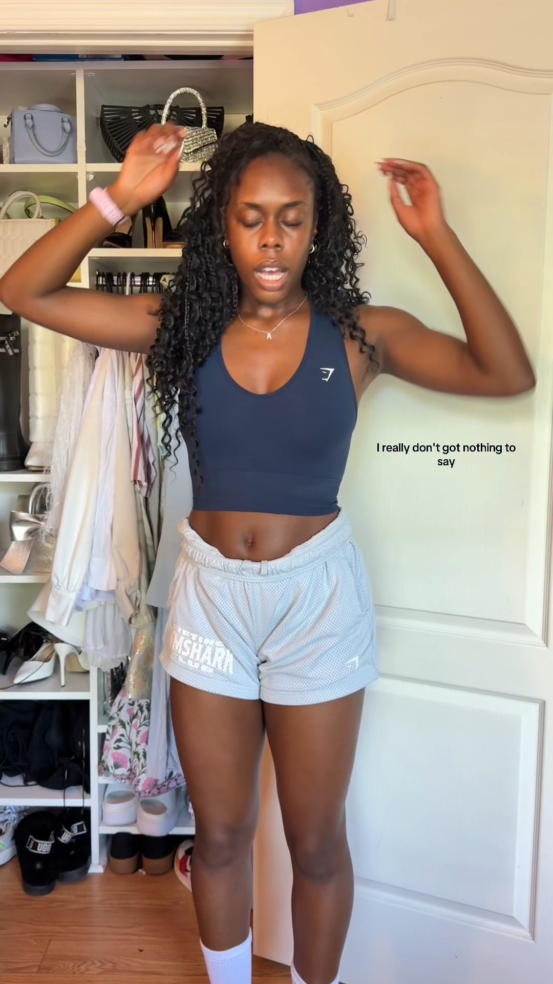 Size small top (but I would size up)
Medium shorts( I sized up so I can roll them up 

#LTKStyleTip #LTKFindsUnder100 #LTKActive
