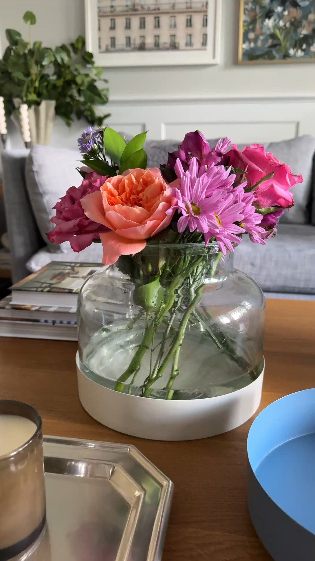 How cool is this vase? It’s essentially three vases in one because it comes with three different colorful bottoms that pop right on! Love it for spring and summer — would make a great gift!

#LTKselfcare #LTKfitnessgoals #LTKvlog