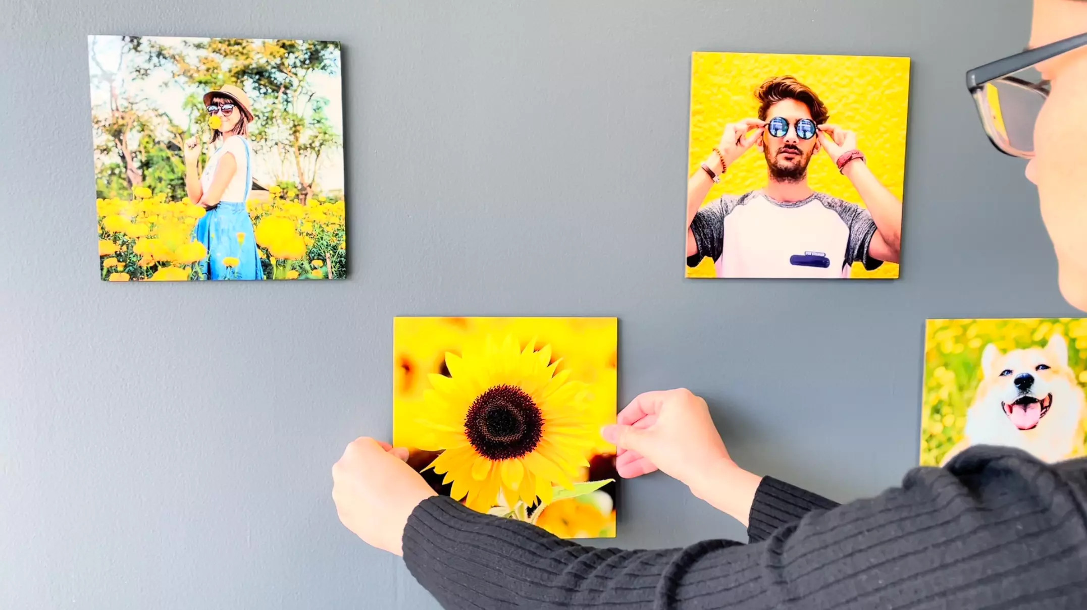 Personalized Glossy Stick-On Tile Prints from Simple Canvas Prints (Up to $94 Off). Four Options ... | Groupon North America