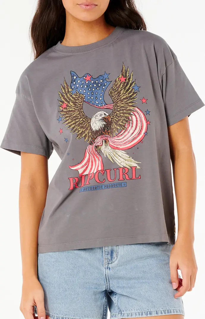 Rip Curl 4th of July Cotton Graphic T-Shirt | Nordstrom | Nordstrom