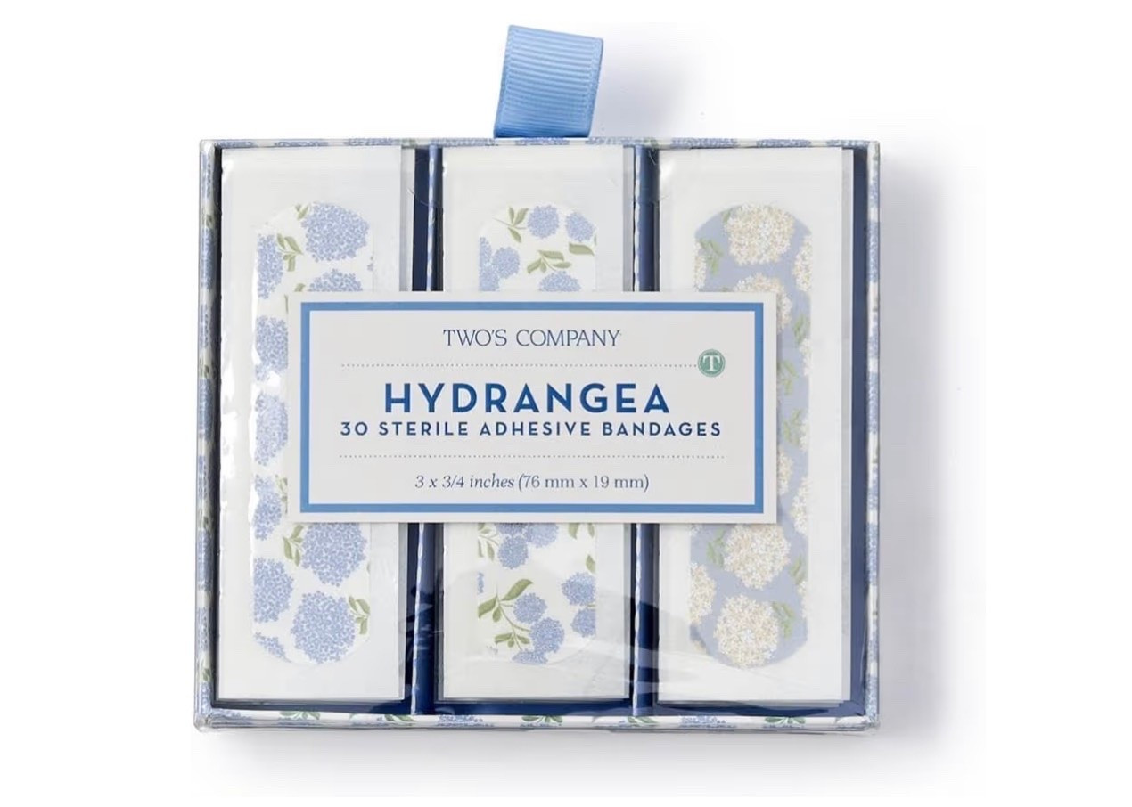 Naturally I needed these hydrangea band aids. Also grabbed the chinoiserie ones 💙

#summer #hydrangeas #coastalliving #coastalgrandmother #flowers

#LTKHome #LTKmomlife #LTKselfcare