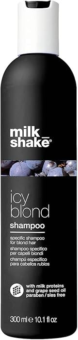 milk_shake icy blond shampoo award winning shampoo with black pigment to cool brassy tones and en... | Amazon (US)