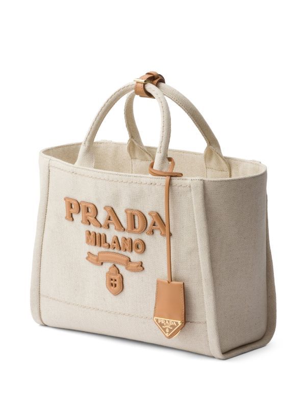 Prada Linnen Shopper - Farfetch | Farfetch Global