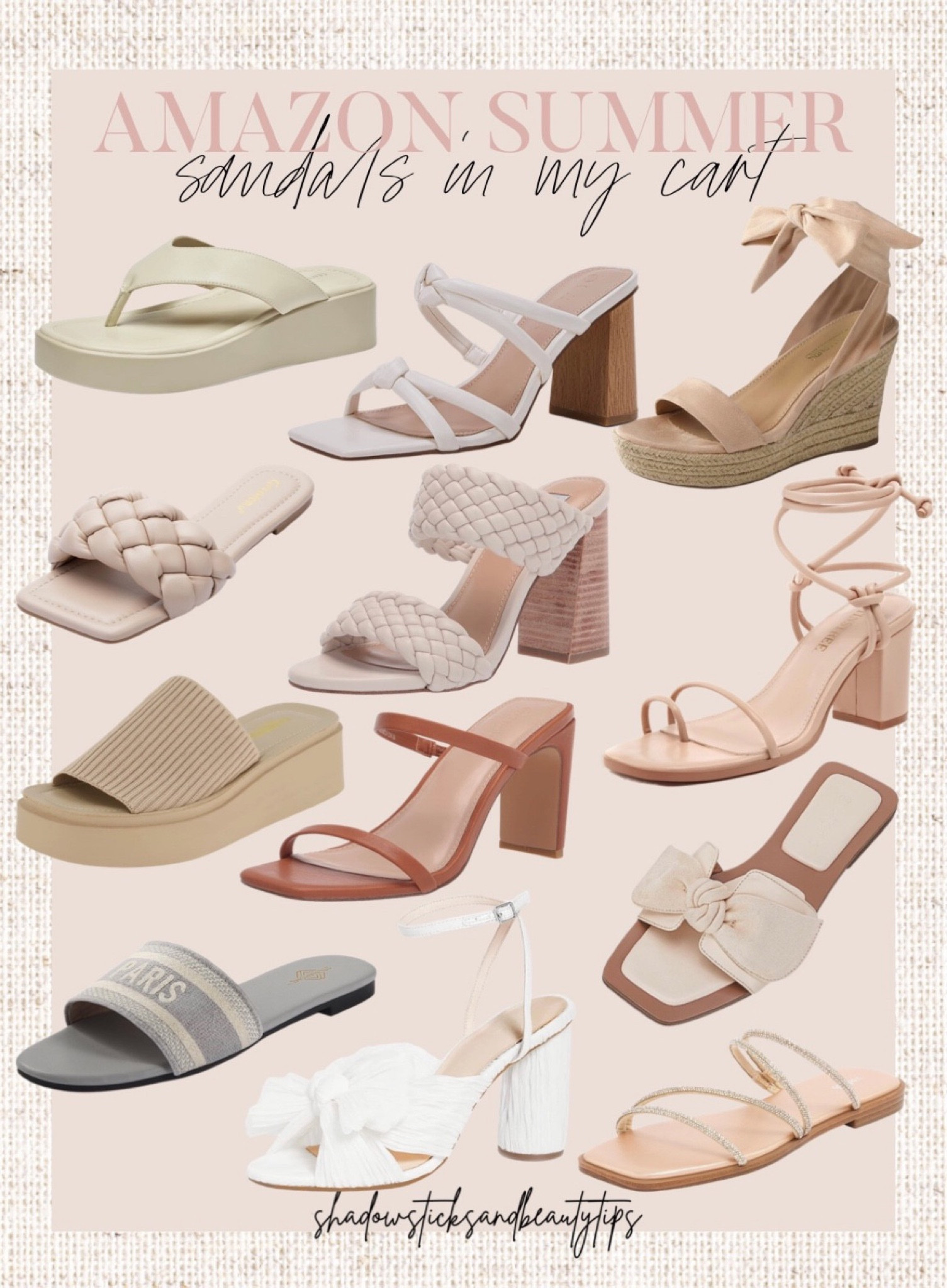Summer sandals from amazon, amazon shoes, amazon sandals 

#LTKstyletip #LTKFind #LTKshoecrush