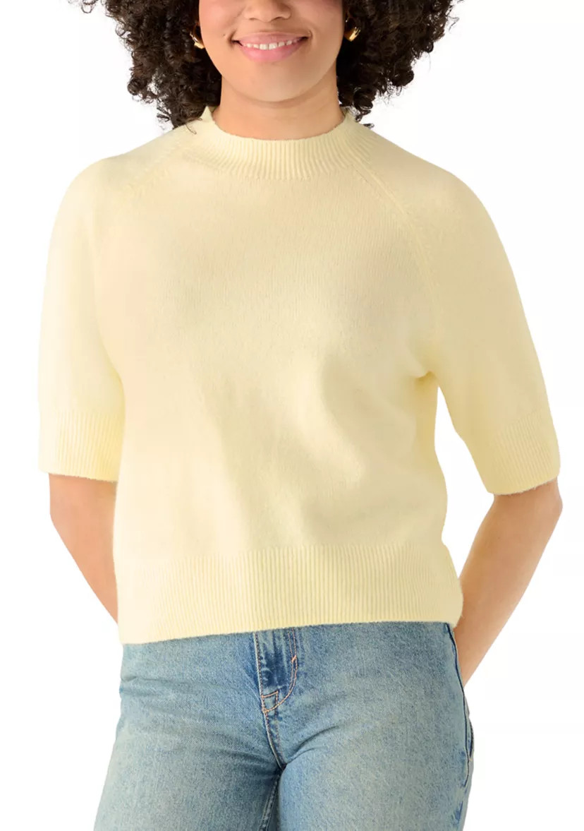 Women's Elbow Sleeve Funnel Neck Sweater | Belk