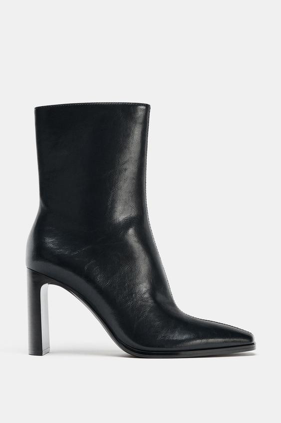 HEELED ANKLE BOOTS | Zara UK