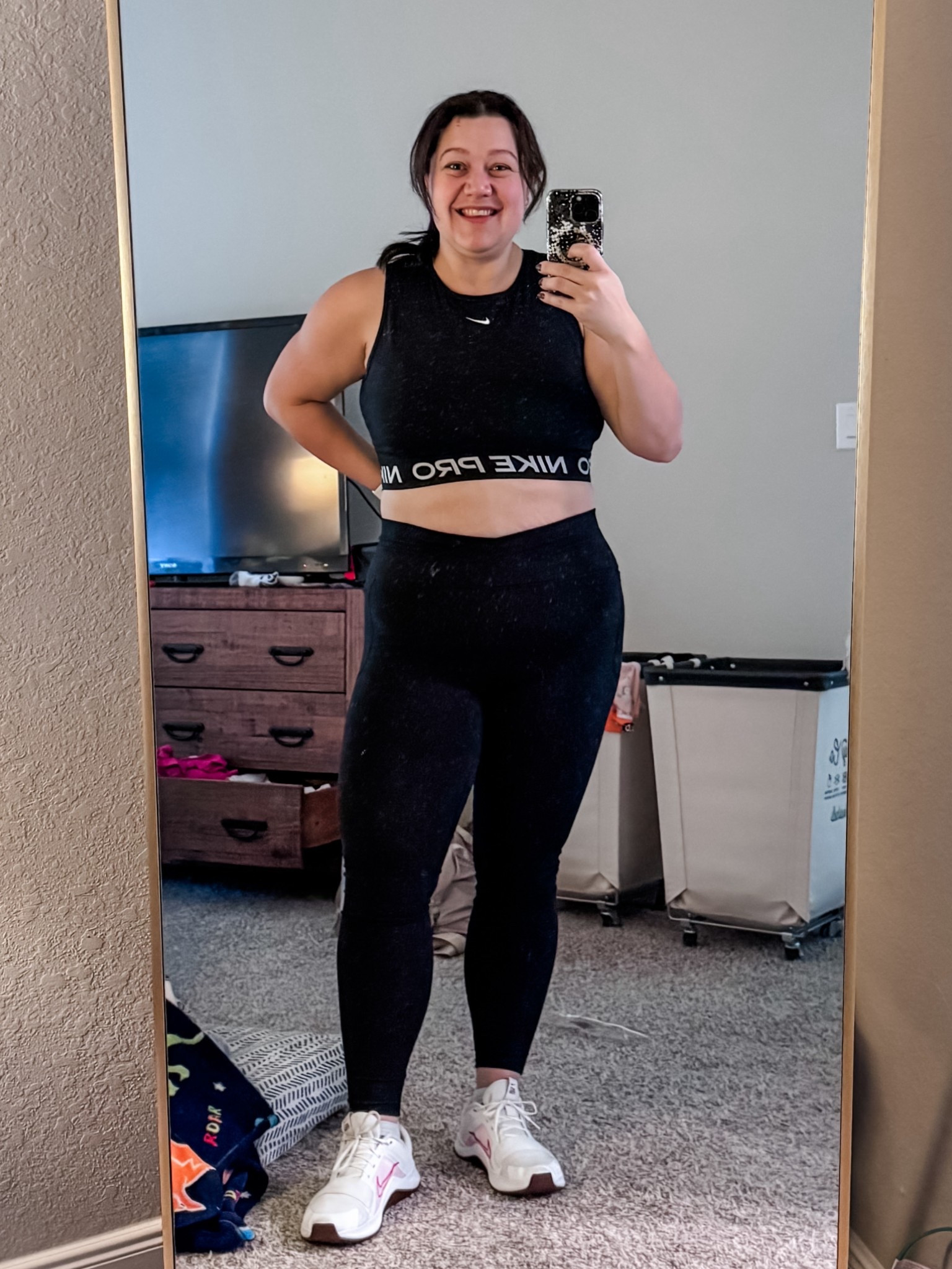 One of my fav workout fits. These cropped Dry Fit tanks are perfect for runs or strength training  

#LTKMidsize #LTKStyleTip #LTKActive