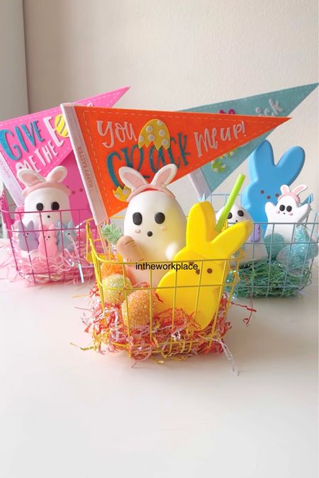 Easter basket ideas 💛 the ghosts are handmade by me, and will release Friday March 10th at 11am pst! Everything else is linked below 🧡

#LTKtravel #LTKFind #LTKSeasonal