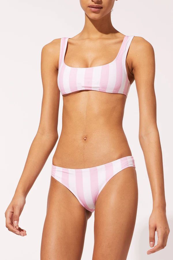 The Elle Top Cotton Candy | Solid & Striped