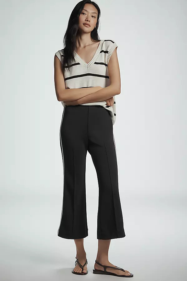 Maeve Fitted Track Pants | Anthropologie (US)