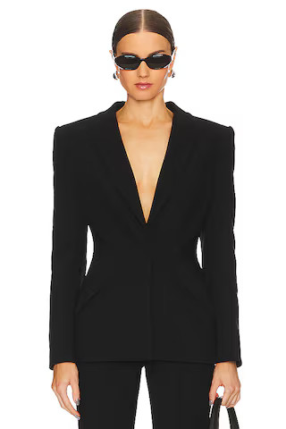 SANS FAFF Sloan Structured Blazer in Black from Revolve.com | Revolve Clothing (Global)