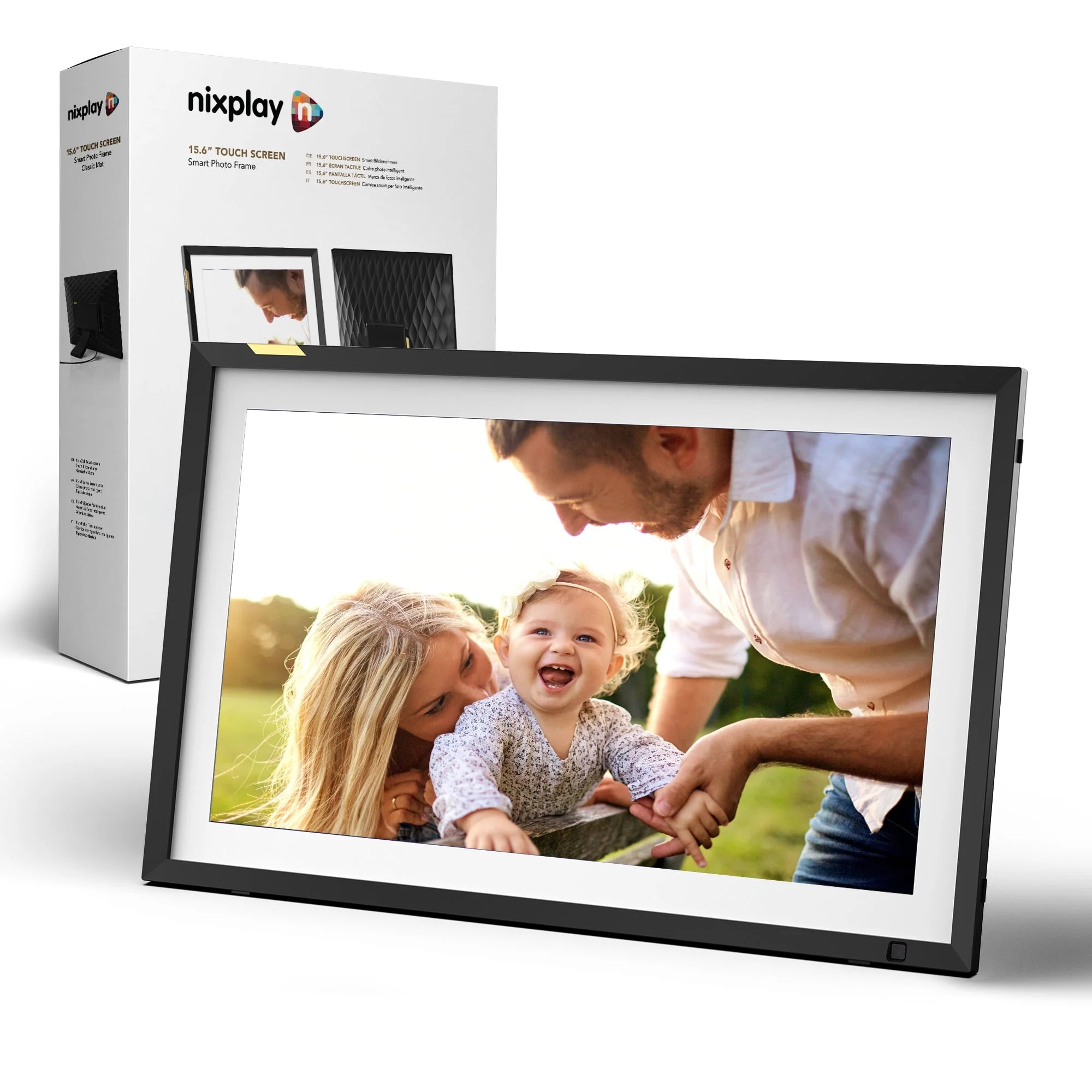 Nixplay Digital Touch Screen Picture Frame - 15.6” Photo Frame, Connecting Families & Friends (... | Walmart (US)